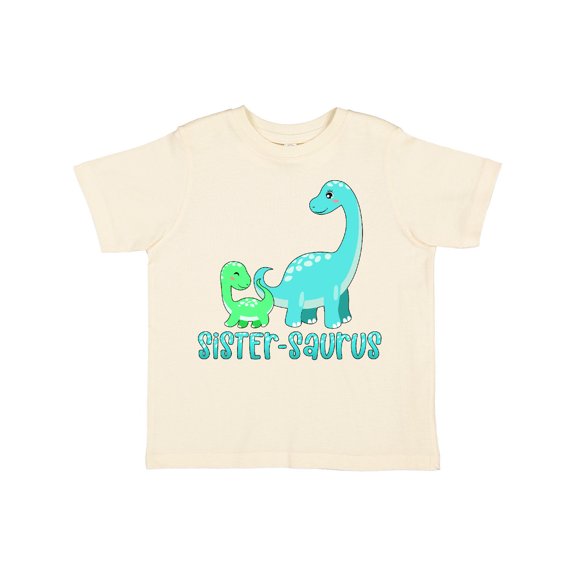 Inktastic Sister-saurus Cute Brontosaurus Family Boys or Girls Toddler T-Shirt