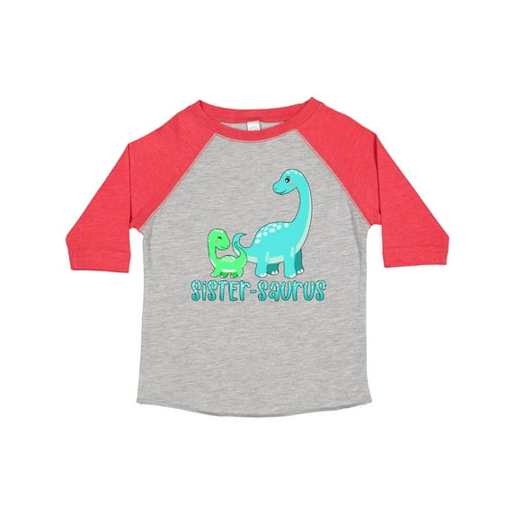 Inktastic Sister-saurus Cute Brontosaurus Family Boys or Girls Toddler T-Shirt