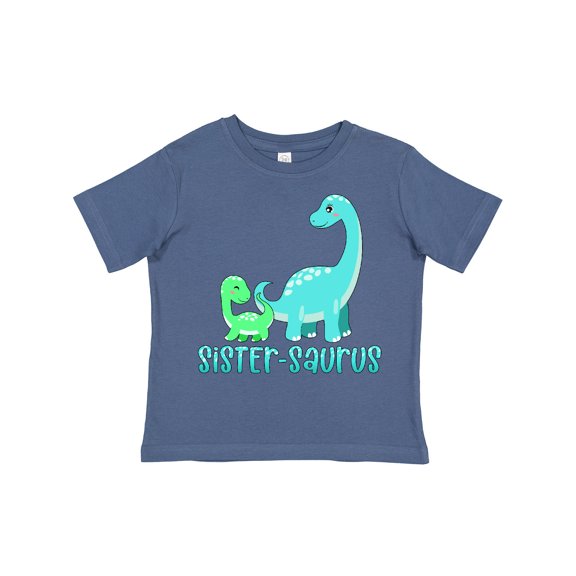 Inktastic Sister-saurus Cute Brontosaurus Family Boys or Girls Toddler T-Shirt
