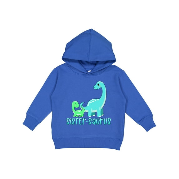 Inktastic Sister-saurus Cute Brontosaurus Family Toddler Hoodie