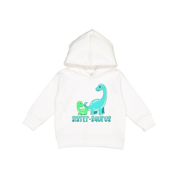 Inktastic Sister-saurus Cute Brontosaurus Family Toddler Hoodie