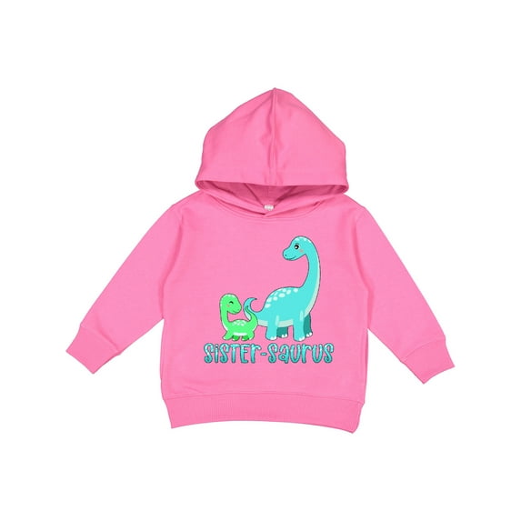 Inktastic Sister-saurus Cute Brontosaurus Family Toddler Hoodie