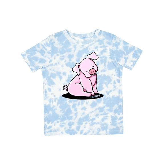Inktastic Sitting Pig Boys or Girls Toddler T-Shirt