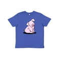 thumbnail image 1 of Inktastic Sitting Pig Youth T-Shirt, 1 of 5