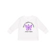 thumbnail image 1 of Inktastic Sjogrens Syndrome Butterfly 6.1 Boys or Girls Long Sleeve Toddler T-Shirt, 1 of 5