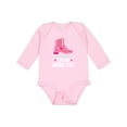 thumbnail image 1 of Inktastic Skate Future Skating Star Girls Girls Long Sleeve Baby Bodysuit, 1 of 5