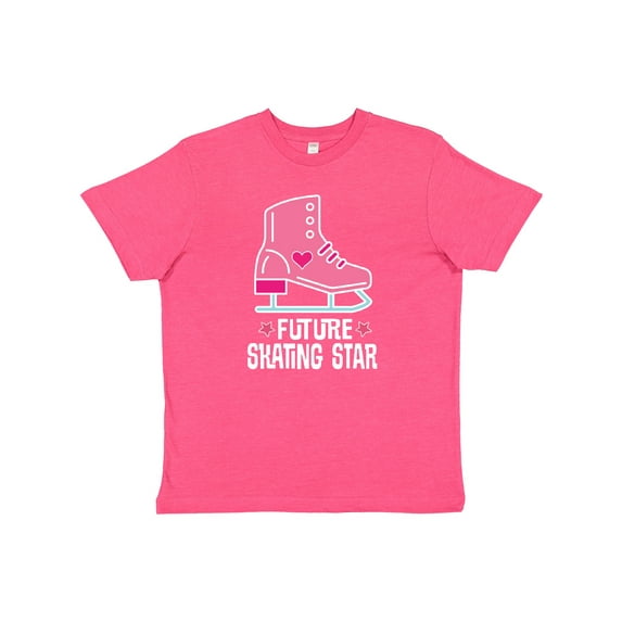 Inktastic Skate Future Skating Star Girls Youth T-Shirt