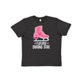 thumbnail image 1 of Inktastic Skate Future Skating Star Girls Youth T-Shirt, 1 of 5