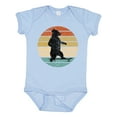 thumbnail image 1 of Inktastic Skateboard Bear Retro Sunset Boys or Girls Baby Bodysuit, 1 of 5