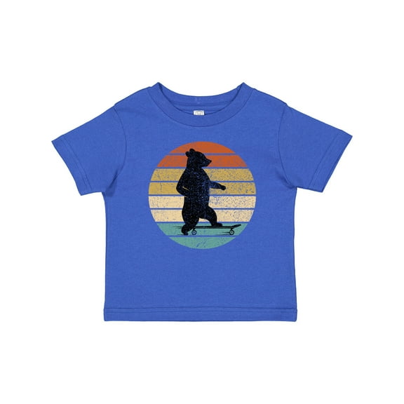 Inktastic Skateboard Bear Retro Sunset Boys or Girls Baby T-Shirt