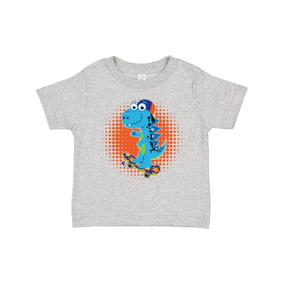 Inktastic Skateboard Dinosaur for Boys Boys Baby T-Shirt