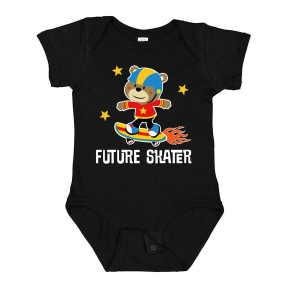 Inktastic Skateboard Future Skater Boys Baby Bodysuit