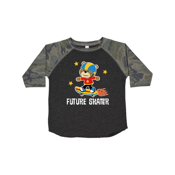 Inktastic Skateboard Future Skater Boys Toddler T-Shirt