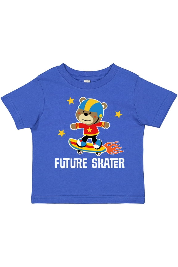 Skateboard Future Skater Boys Toddler T-Shirt