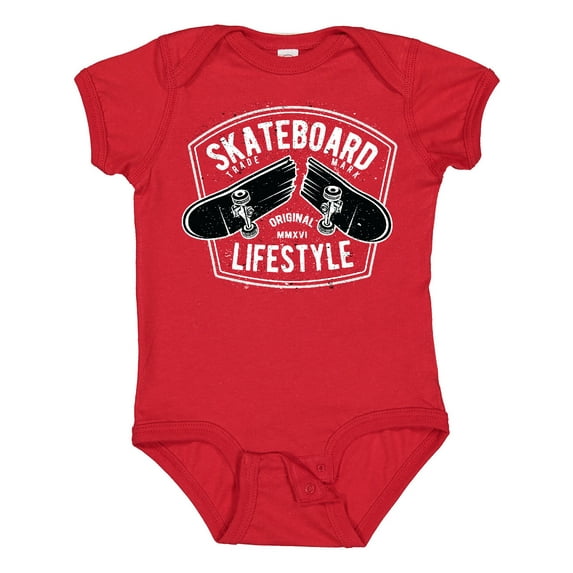 Inktastic Skateboard Lifestyle Boys or Girls Baby Bodysuit