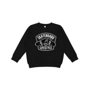 Inktastic Skateboard Lifestyle Youth Sweatshirt