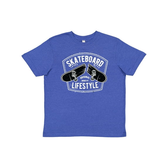 Inktastic Skateboard Lifestyle Youth T-Shirt