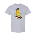 thumbnail image 1 of Inktastic Skateboarding Banana Funny Skater T-Shirt, 1 of 5