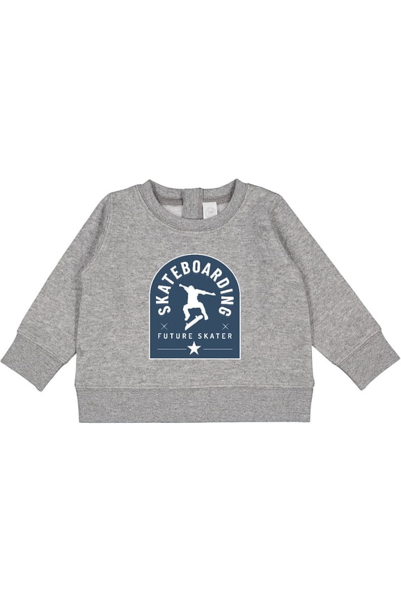 Skateboarding Boys Future Skater Baby Sweatshirt
