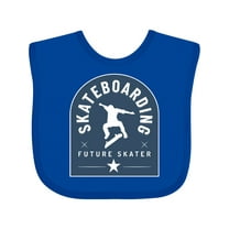 Inktastic Skateboarding Boys Future Skater Boys Baby Bib