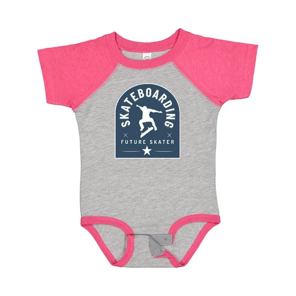 Inktastic Skateboarding Boys Future Skater Boys Baby Bodysuit