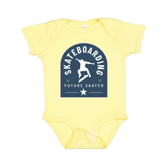 Inktastic Skateboarding Boys Future Skater Boys Baby Bodysuit