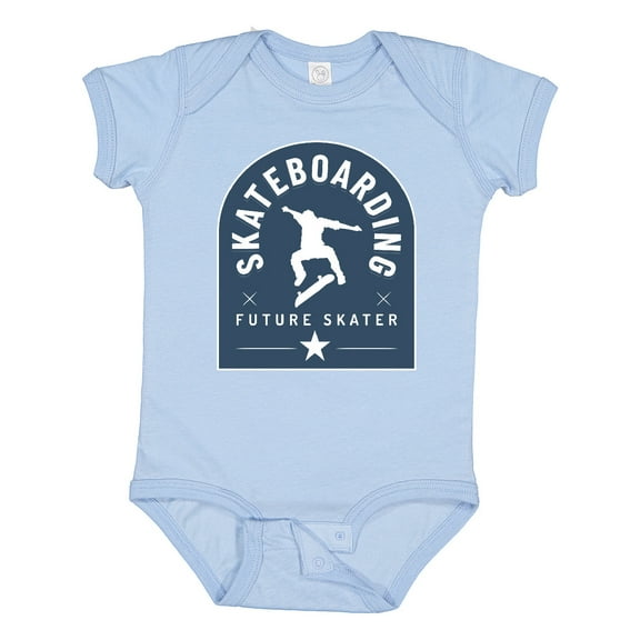 Inktastic Skateboarding Boys Future Skater Boys Baby Bodysuit