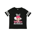 thumbnail image 1 of Inktastic Skateboarding Cute Girls Girls Toddler T-Shirt, 1 of 5