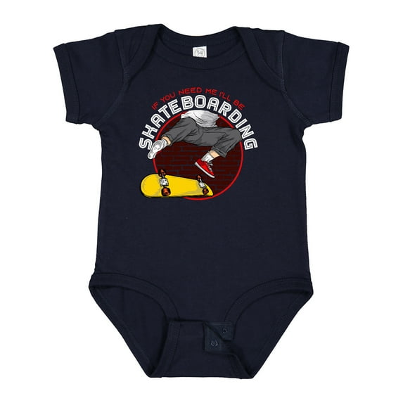 Inktastic Skateboarding Gift for Skater Boys Baby Bodysuit