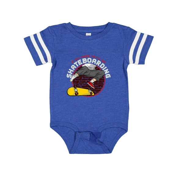 Inktastic Skateboarding Gift for Skater Boys Baby Bodysuit