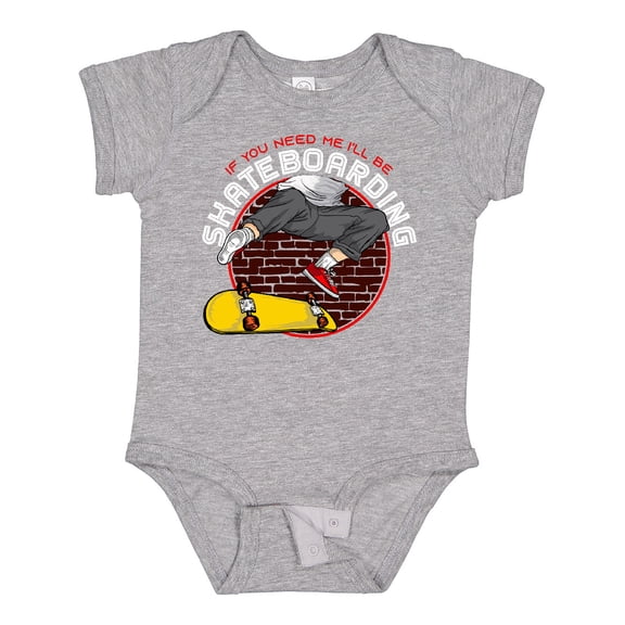 Inktastic Skateboarding Gift for Skater Boys Baby Bodysuit