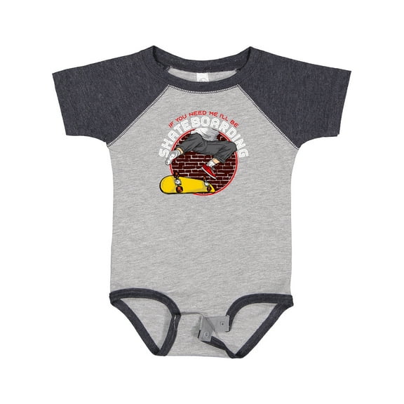 Inktastic Skateboarding Gift for Skater Boys Baby Bodysuit