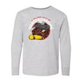 thumbnail image 1 of Inktastic Skateboarding Gift for Skater Long Sleeve Youth T-Shirt, 1 of 5