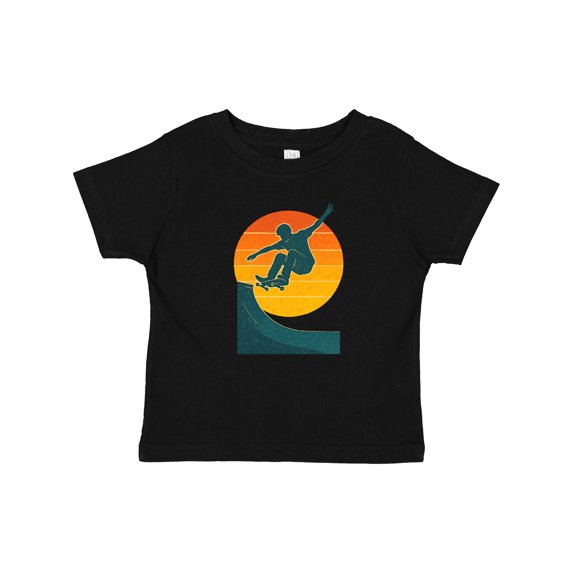 Inktastic Skateboarding Sunset Skateboarder Boys Baby T-Shirt