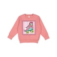 thumbnail image 1 of Inktastic Skating Roller Skate Stamp Toddler Sweatshirt, 1 of 4