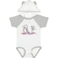 thumbnail image 1 of Inktastic Skeleton Pukes Rainbow Boys or Girls Baby Bodysuit, 1 of 5