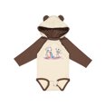 thumbnail image 1 of Inktastic Skeleton Pukes Rainbow Boys or Girls Long Sleeve Baby Bodysuit, 1 of 5