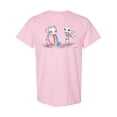 thumbnail image 1 of Inktastic Skeleton Pukes Rainbow T-Shirt, 1 of 5