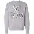 thumbnail image 1 of Inktastic Ski Bum Adult Sweatshirt, 1 of 4