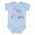 thumbnail image 1 of Inktastic Ski Bum Boys or Girls Baby Bodysuit, 1 of 5