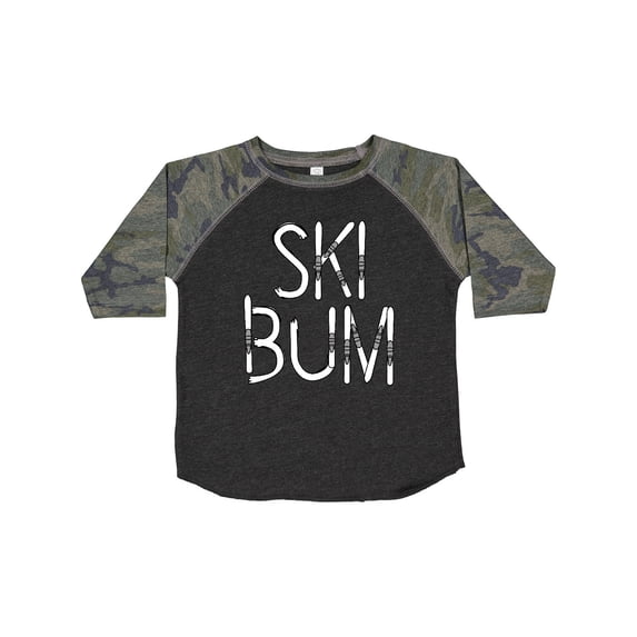 Inktastic Ski Bum Boys or Girls Toddler T-Shirt
