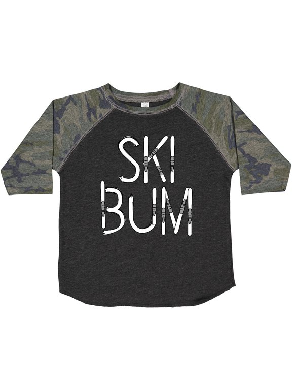 Ski Bum Boys or Girls Toddler T-Shirt