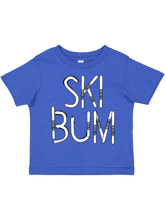 Ski Bum Boys or Girls Toddler T-Shirt