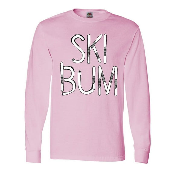 Inktastic Ski Bum Long Sleeve T-Shirt