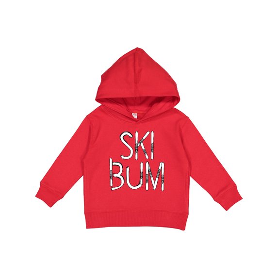 Inktastic Ski Bum Toddler Hoodie