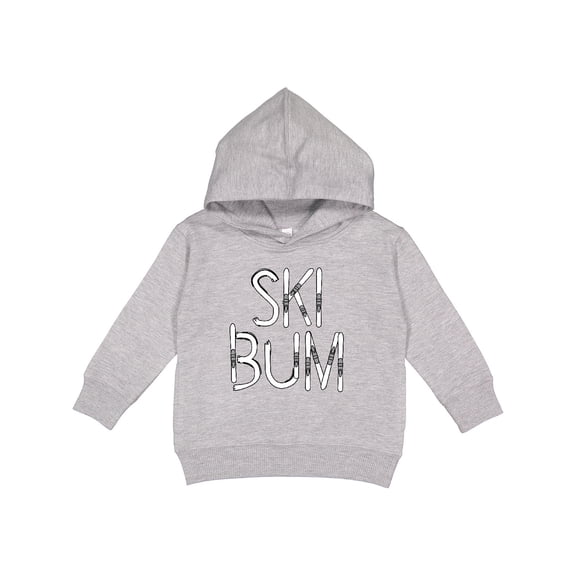 Inktastic Ski Bum Toddler Hoodie