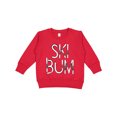 thumbnail image 1 of Inktastic Ski Bum Toddler Sweatshirt, 1 of 4