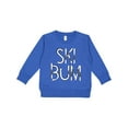 thumbnail image 1 of Inktastic Ski Bum Toddler Sweatshirt, 1 of 4