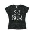 thumbnail image 1 of Inktastic Ski Bum Women's T-Shirt, 1 of 5