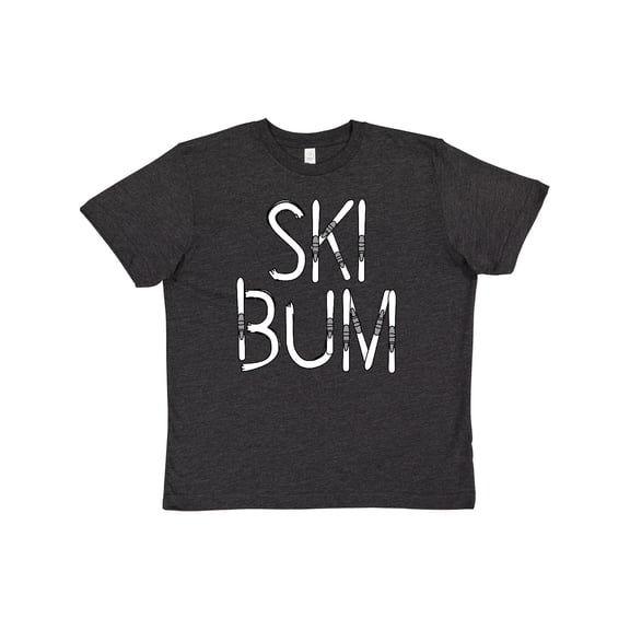 Inktastic Ski Bum Youth T-Shirt
